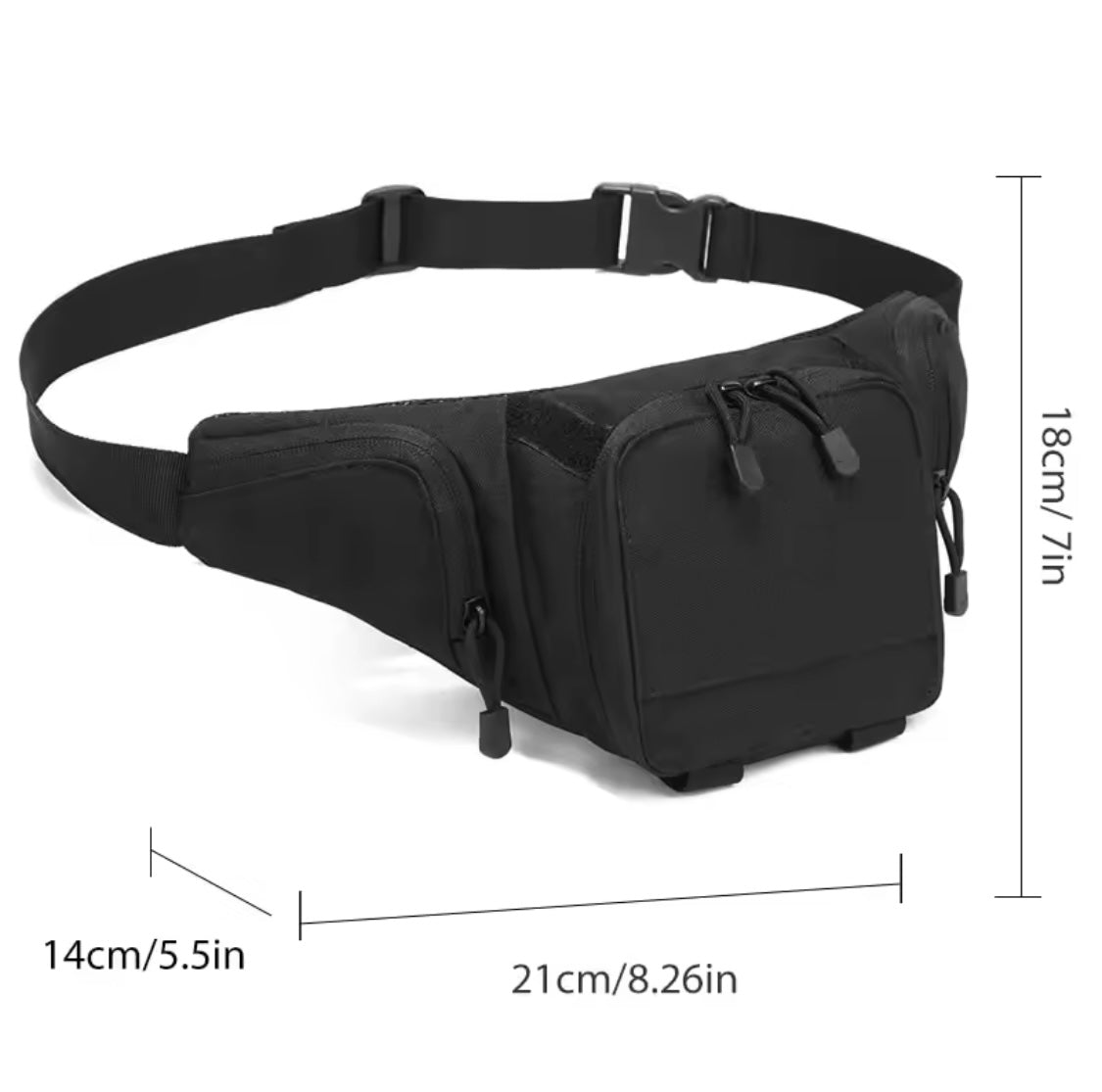 Sacoche port discret pour arme