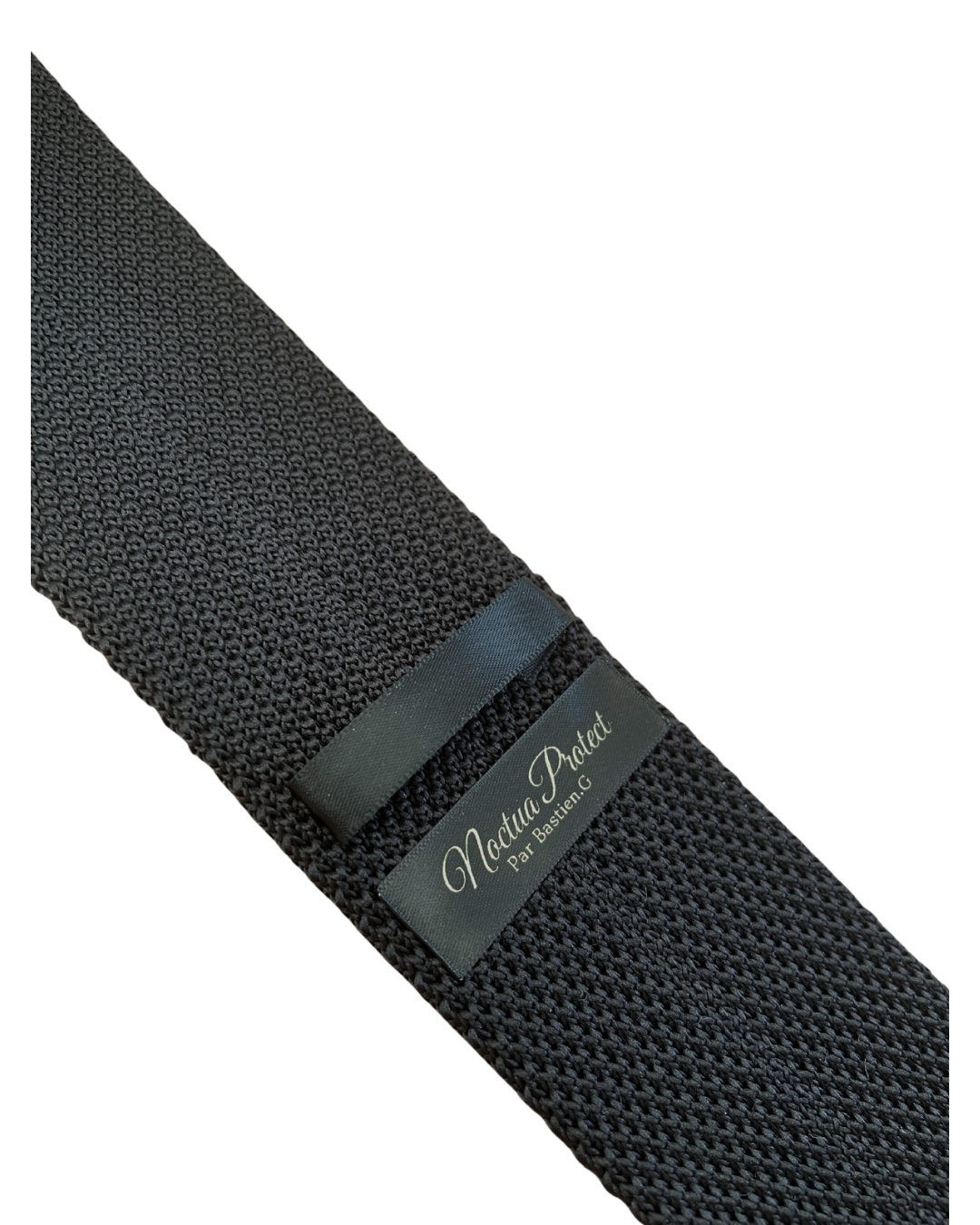 Cravate à clip (tricot black)