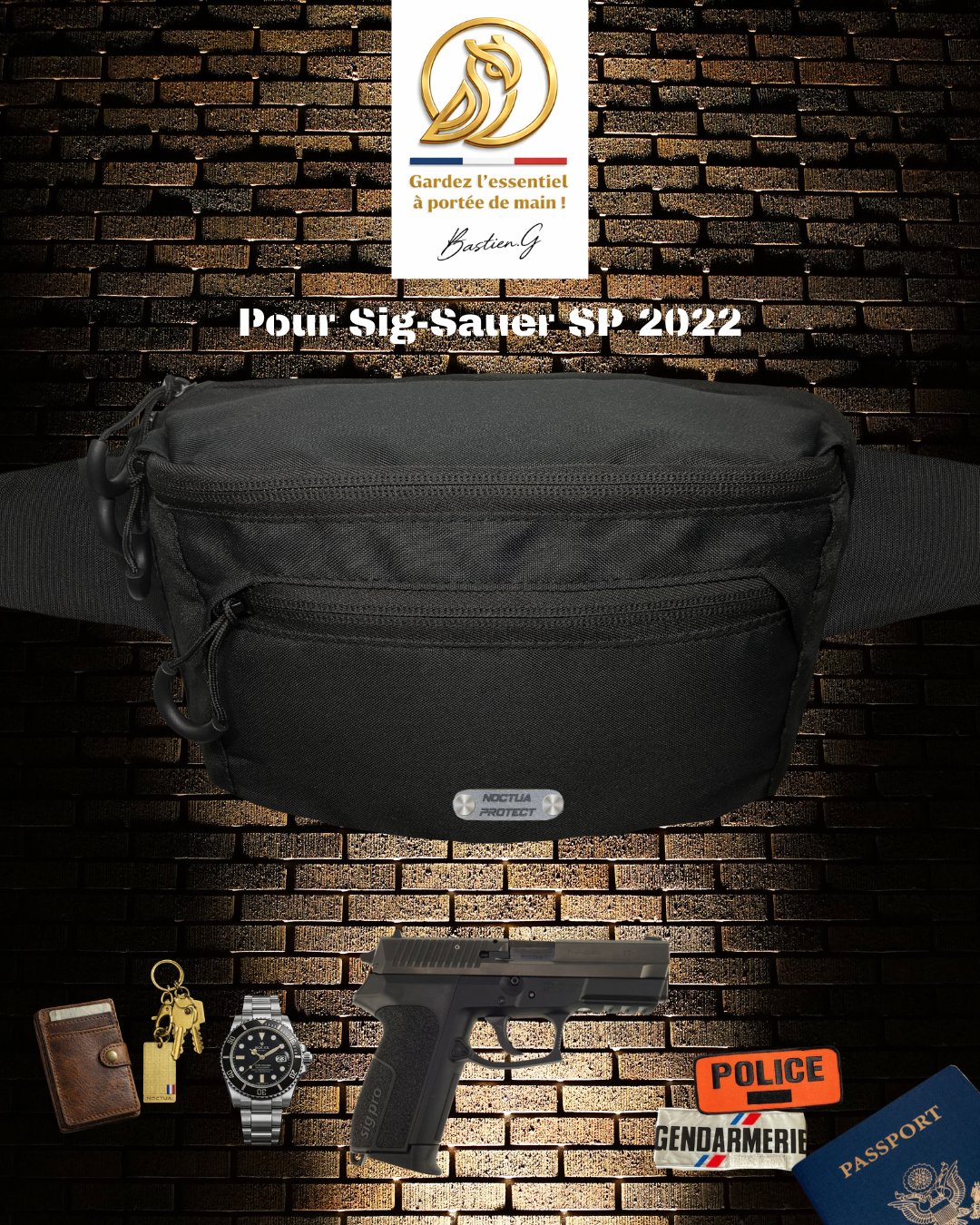 Pour Sig-Sauer SP 2022 [Black] ⚠️ Précommande (livraison dans 1 semaine)