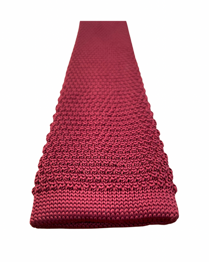Cravate à clip (tricot red)