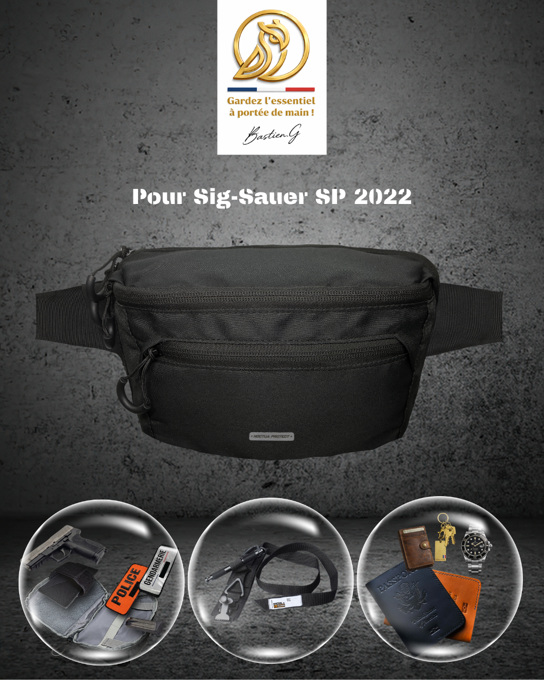 Sacoche pour Sig-Sauer SP 2022 [Black]