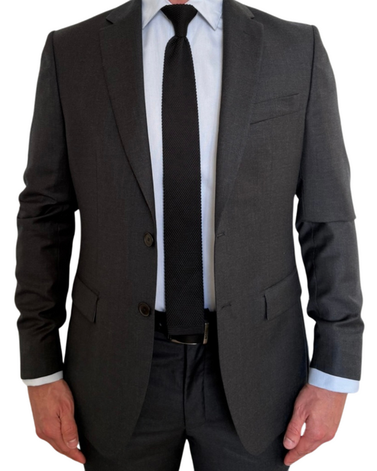 Cravate à clip (tricot black)