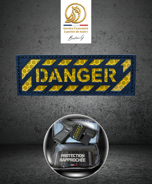 Patch DANGER réfléchissant