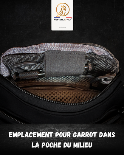 Sacoche port discret (black) avec étui universel