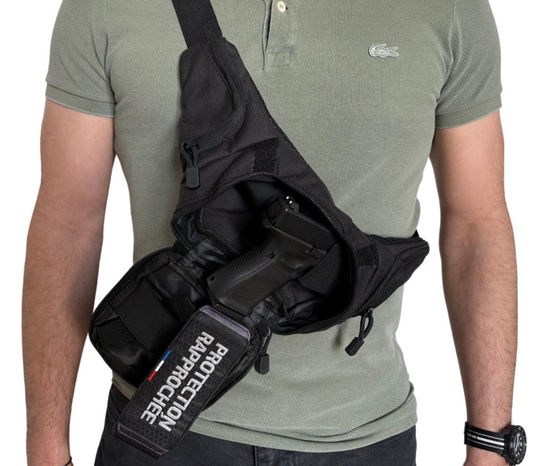 Sacoche port discret pour arme