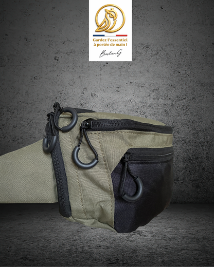 Sacoche pour Glock 19,26 et autres armes compactes [kaki]